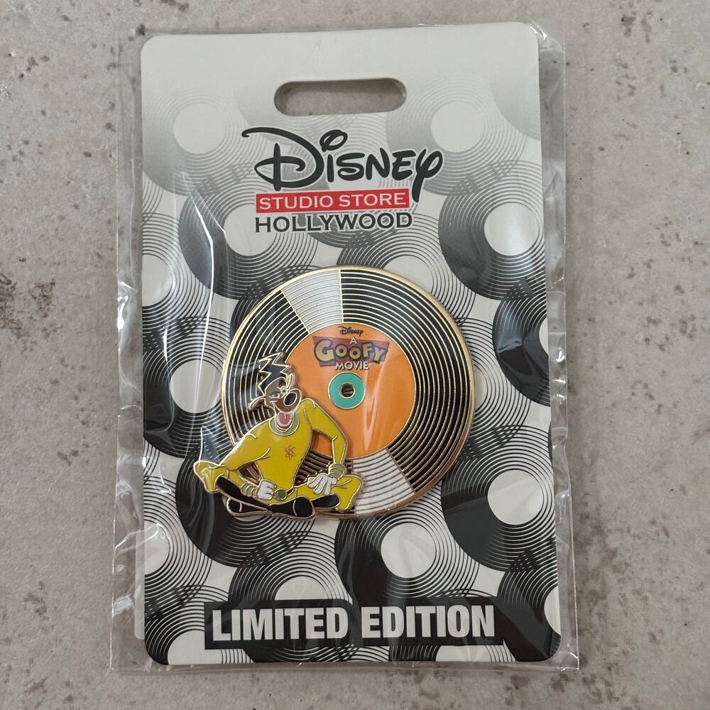 Disney Studio Store Hollywood DSSH Destination D23 Record Pin The Goofy Movie